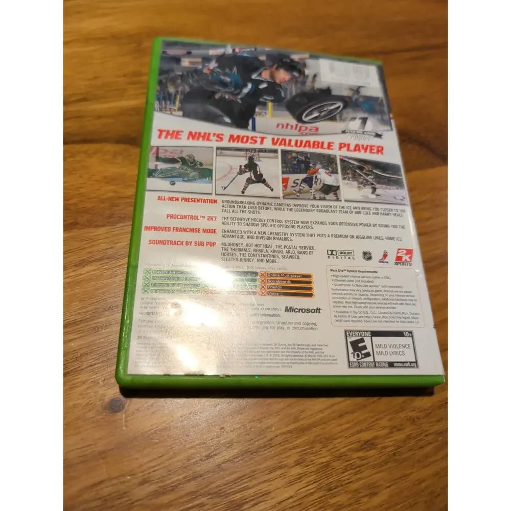 Xbox : NHL 2K7 VideoGames